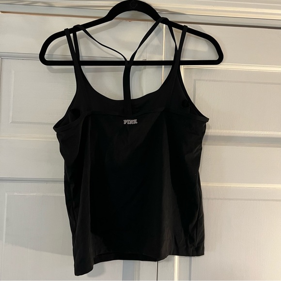 Victoria’s Secret PINK tank with built in bra - Picture 2 of 4